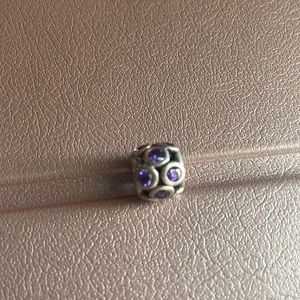 COPY - Pandora Charm with Purple